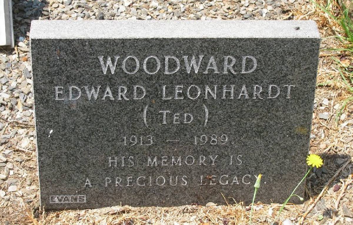WOODWARD Edward Leonhardt 1913-1989