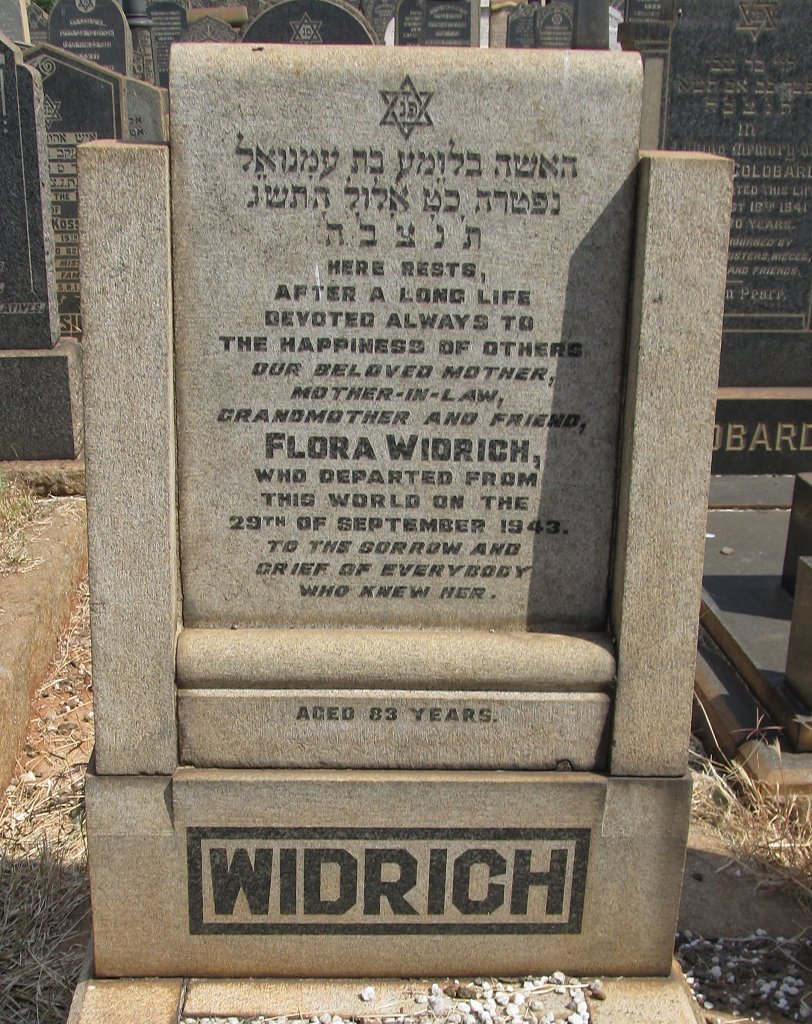 WIDRICH Flora -1943