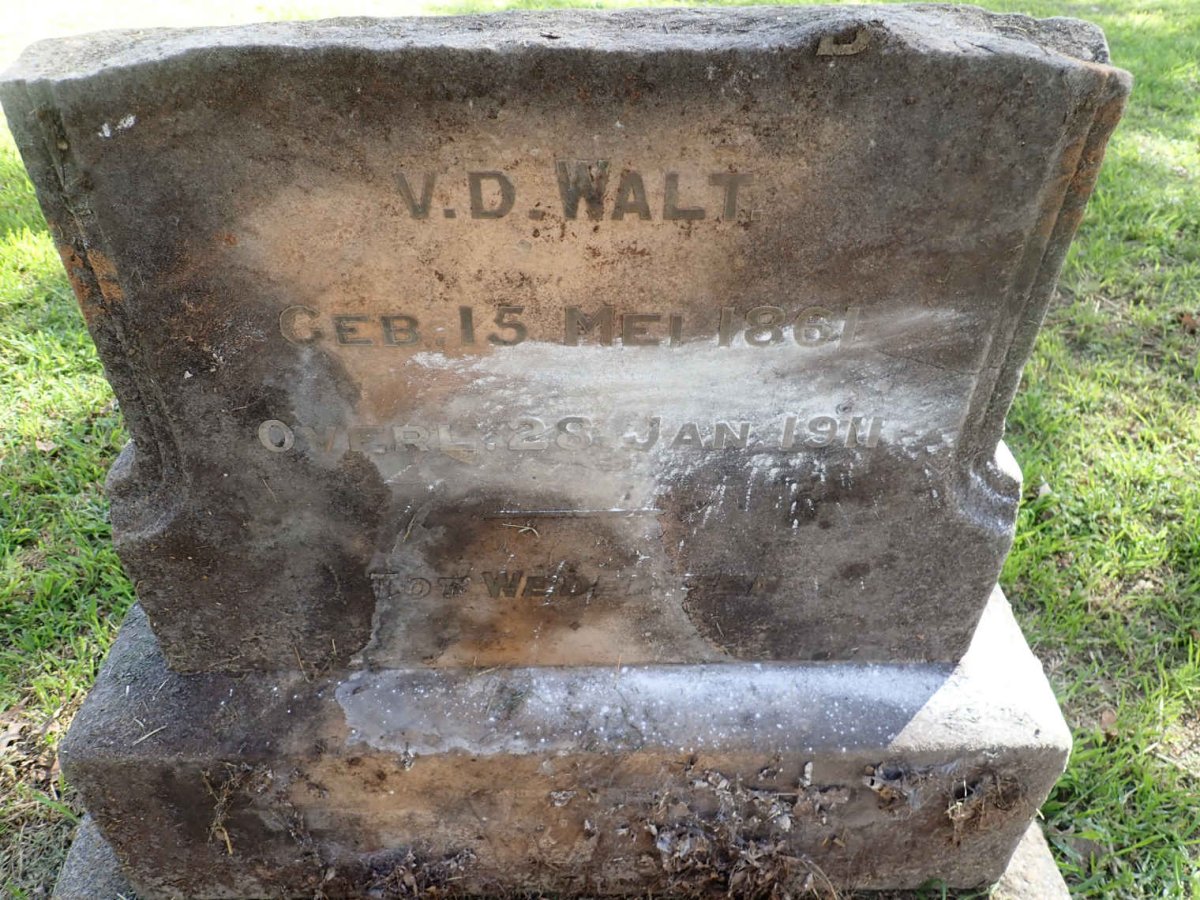 WALT Johannes Nicolaas, v.d. 1858-1911 &amp; Maria Jacoba 1861-1911