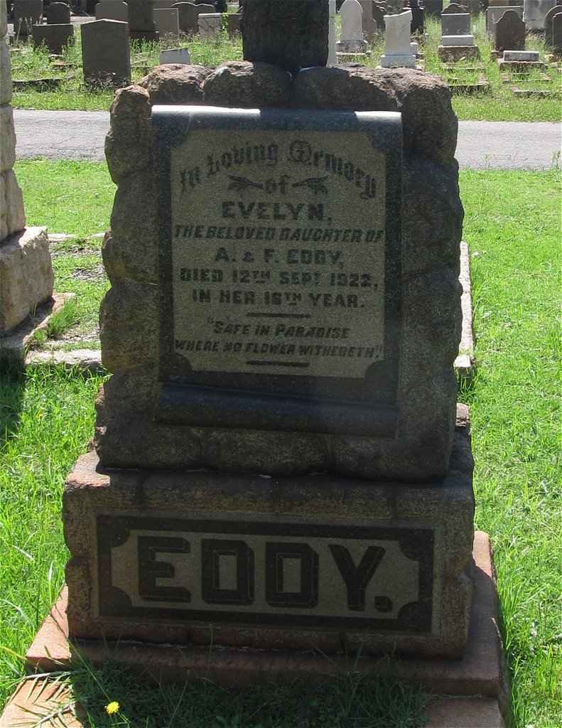 EDDY Evelyn -1922