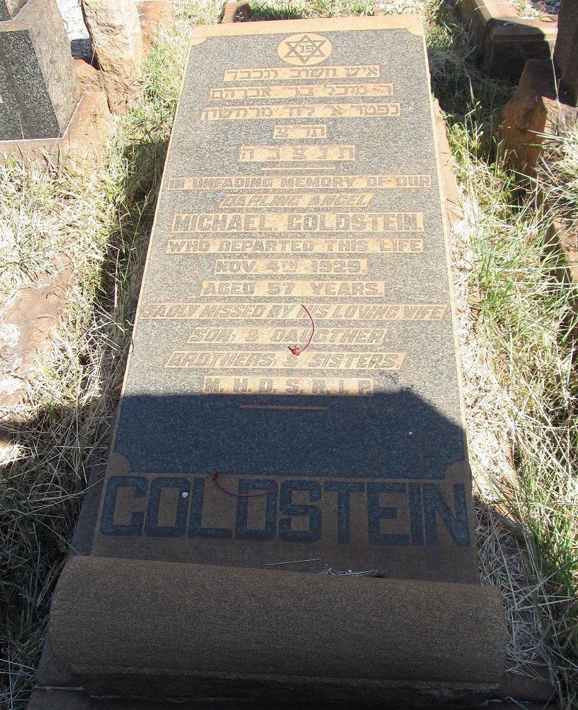 GOLDSTEIN Michael -1929