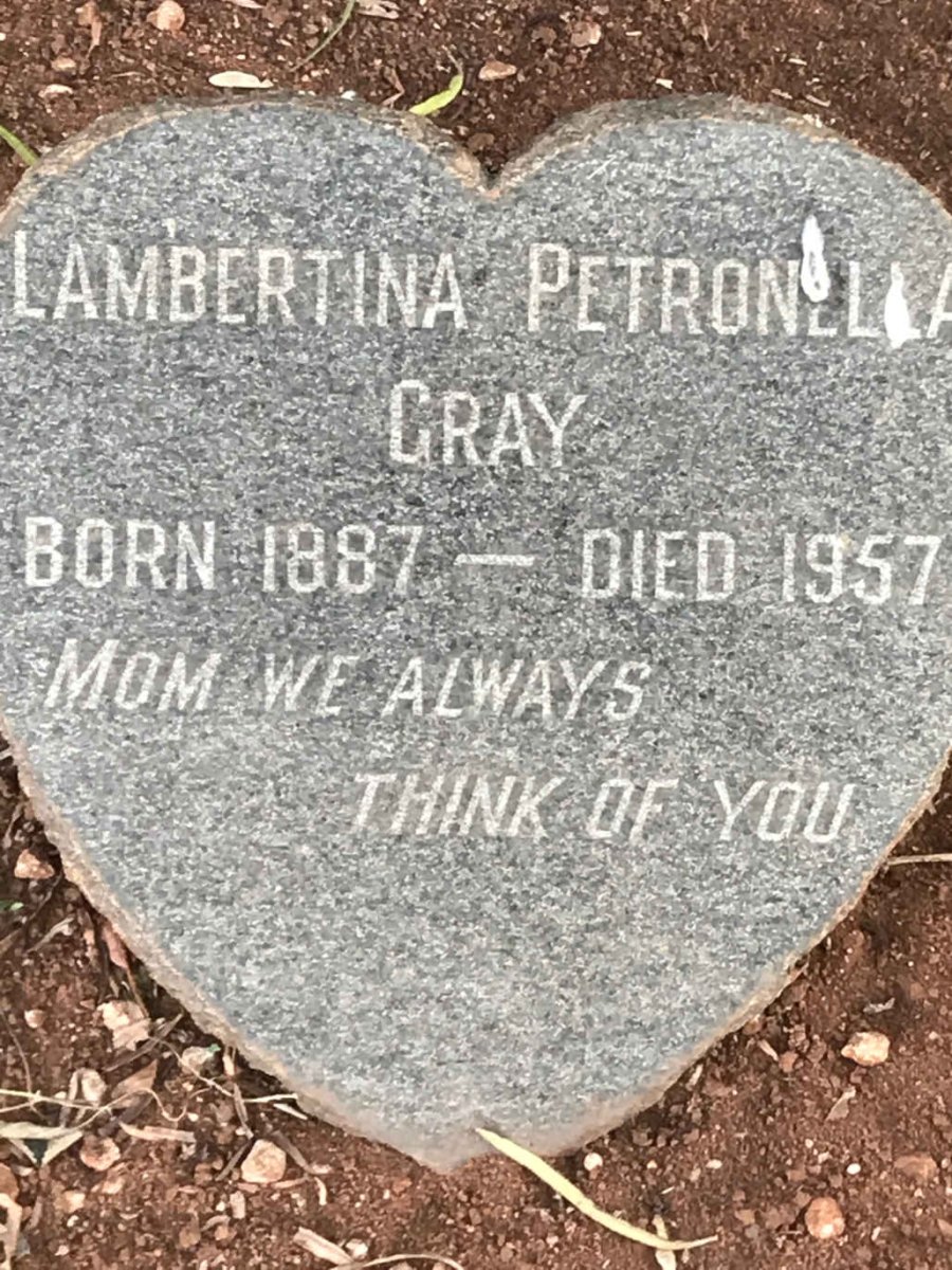 GRAY Lambertina Petronella 1887-1957