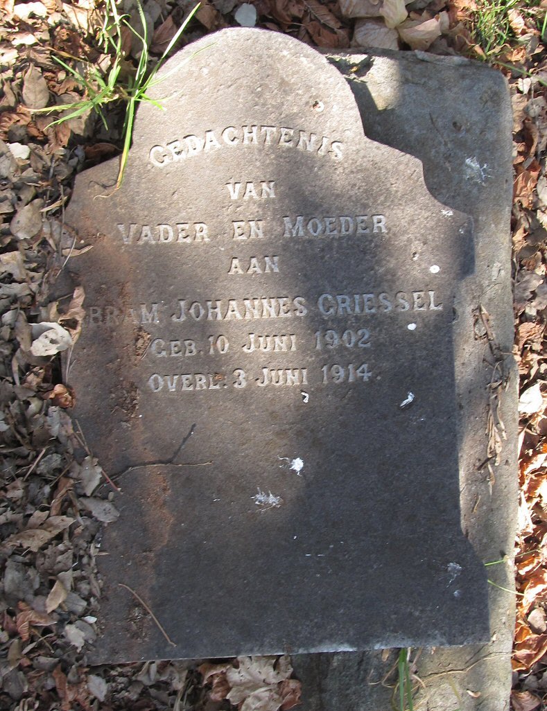GRIESSEL Abram Johannes 1902-1914