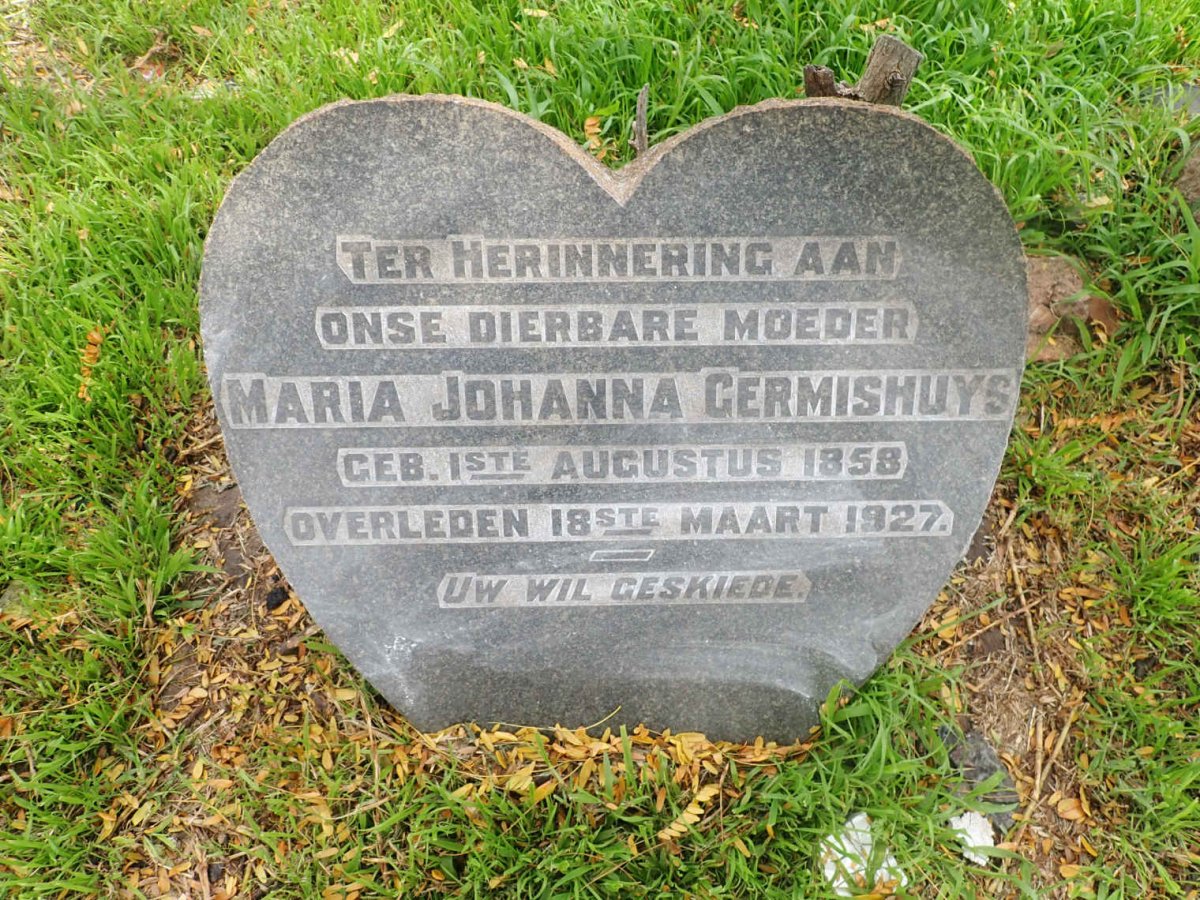 GERMISHUYS Maria Johanna 1858-1927