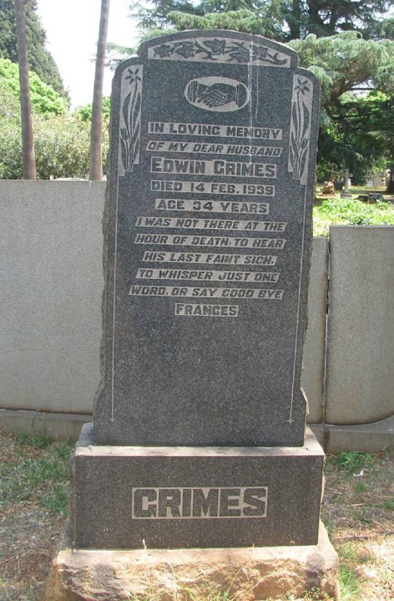 GRIMES Edwin -1939