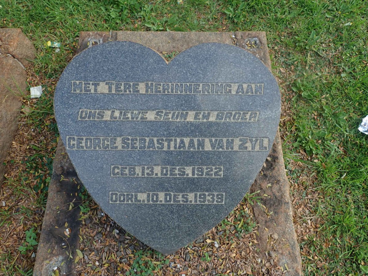 ZYL George Sebastiaan, van 1922-1939