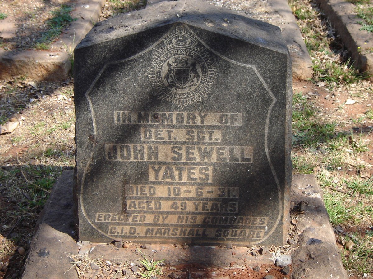 YATES John Sewell -1931