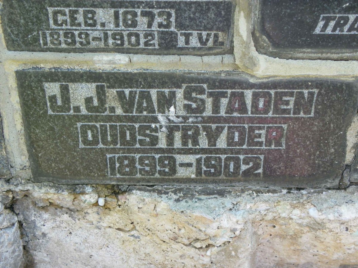 STADEN J.J., van