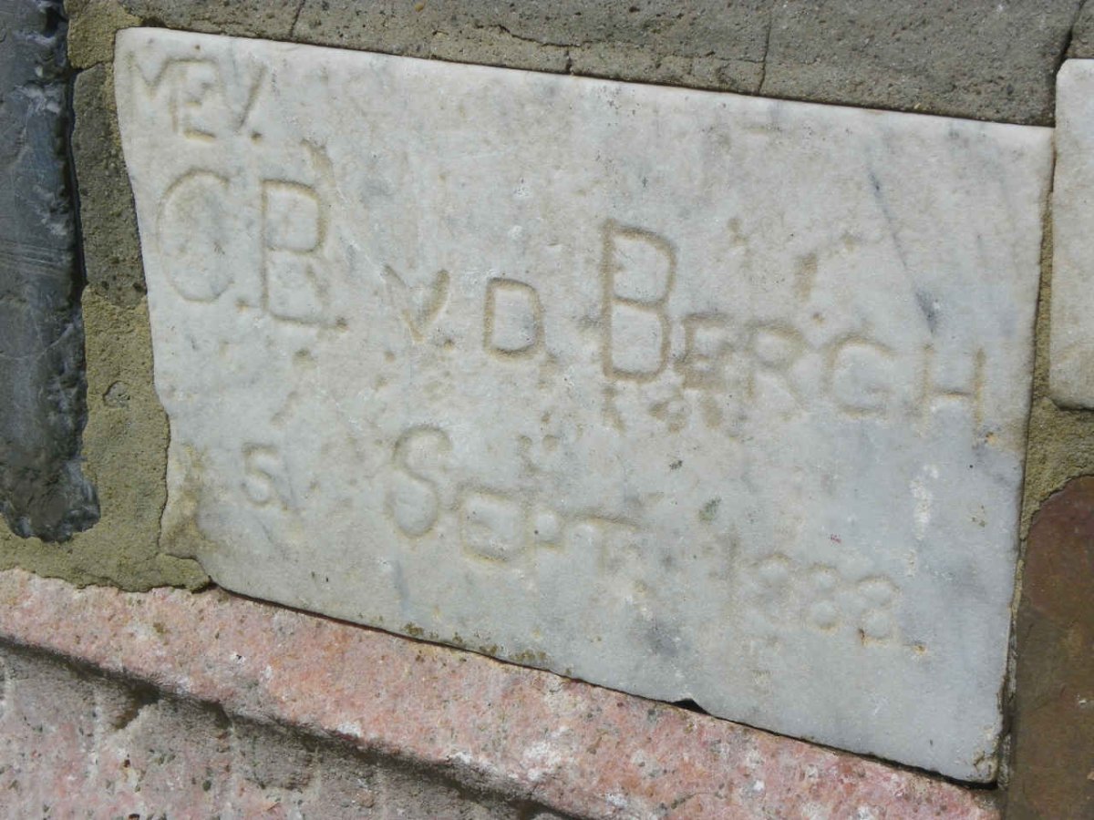 BERGH C.B., v.d.