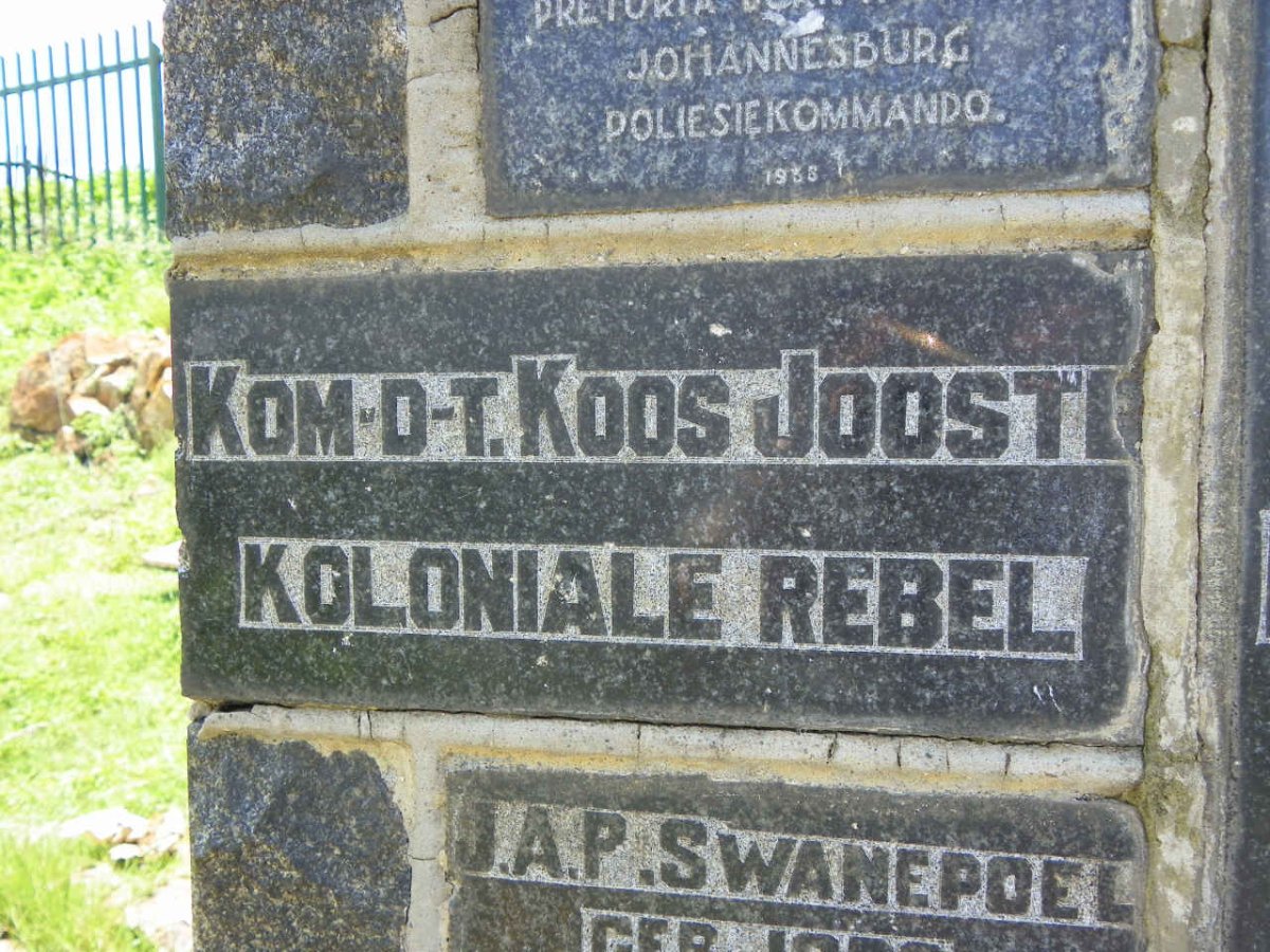 JOOSTE Koos