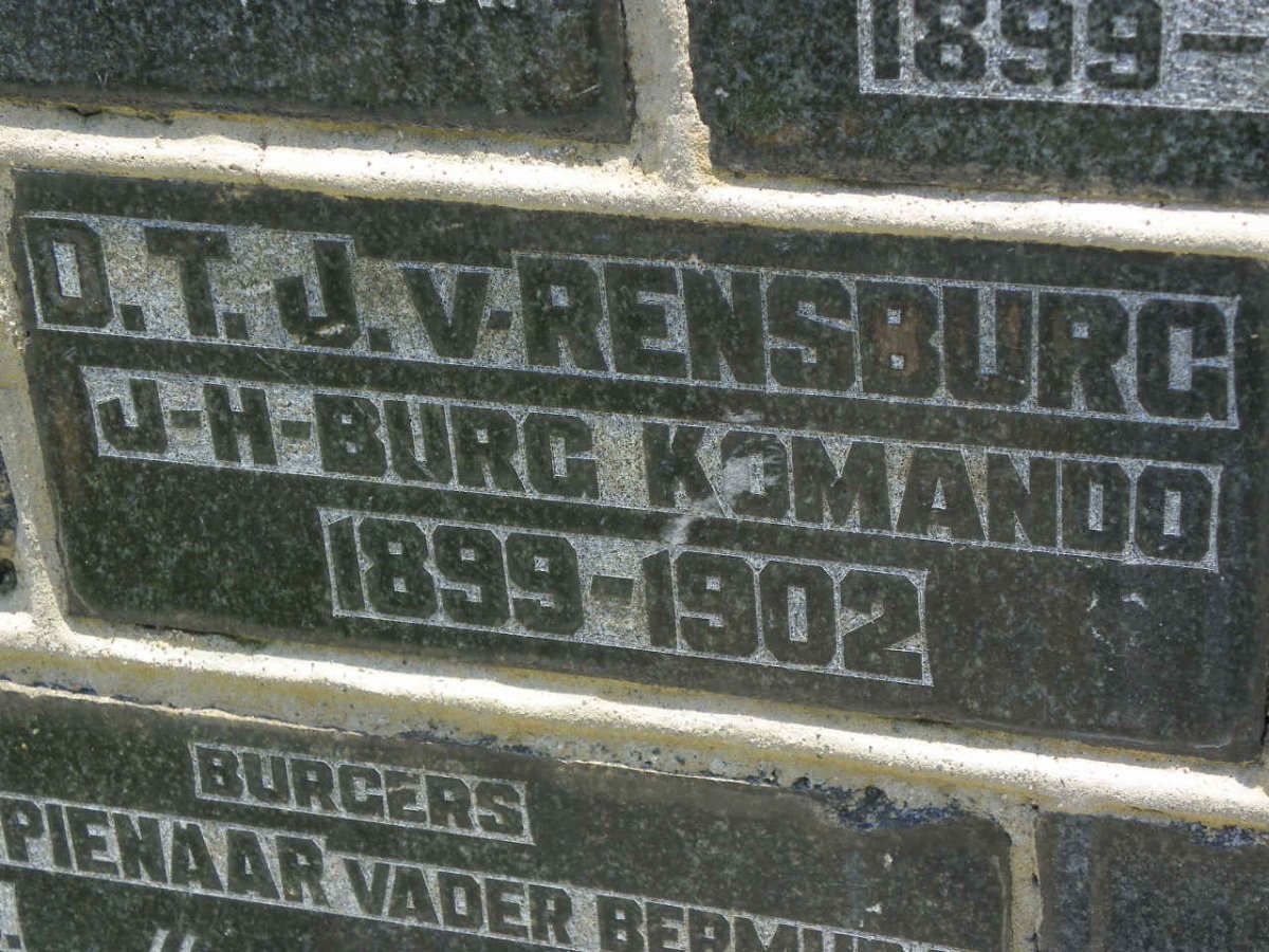 RENSBURG D.T.J., van