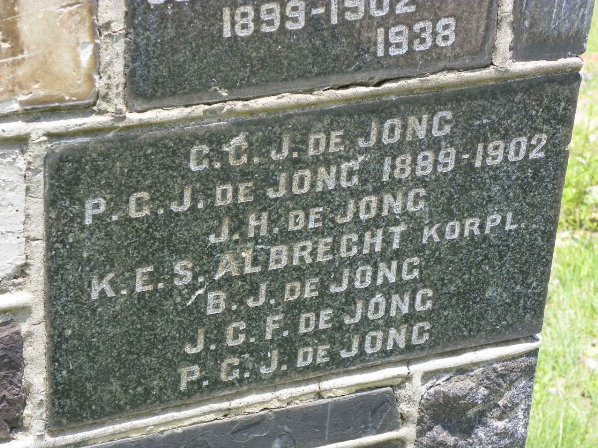 ALBRECHT :: DE JONG