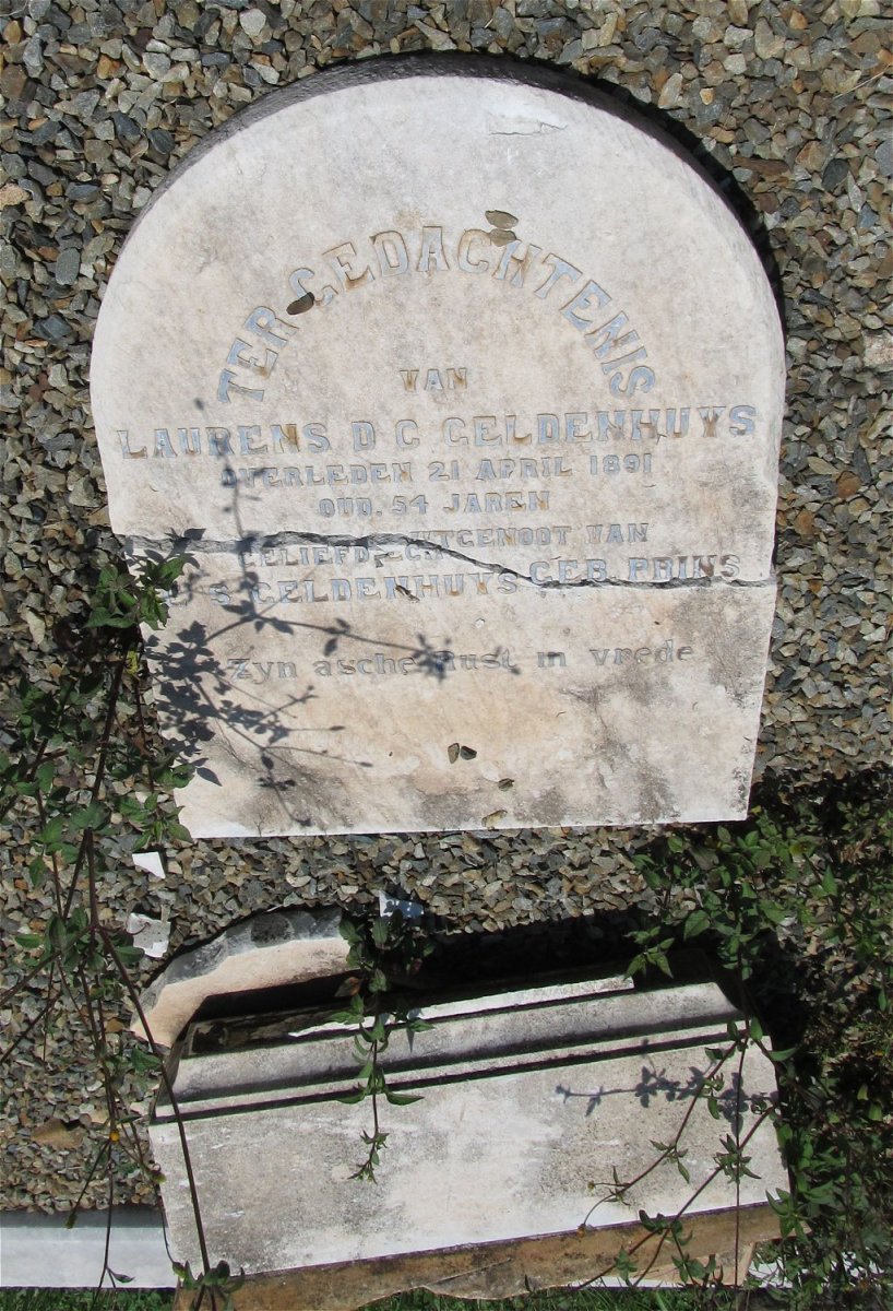 GELDENHUYS Laurens D.C. -1891