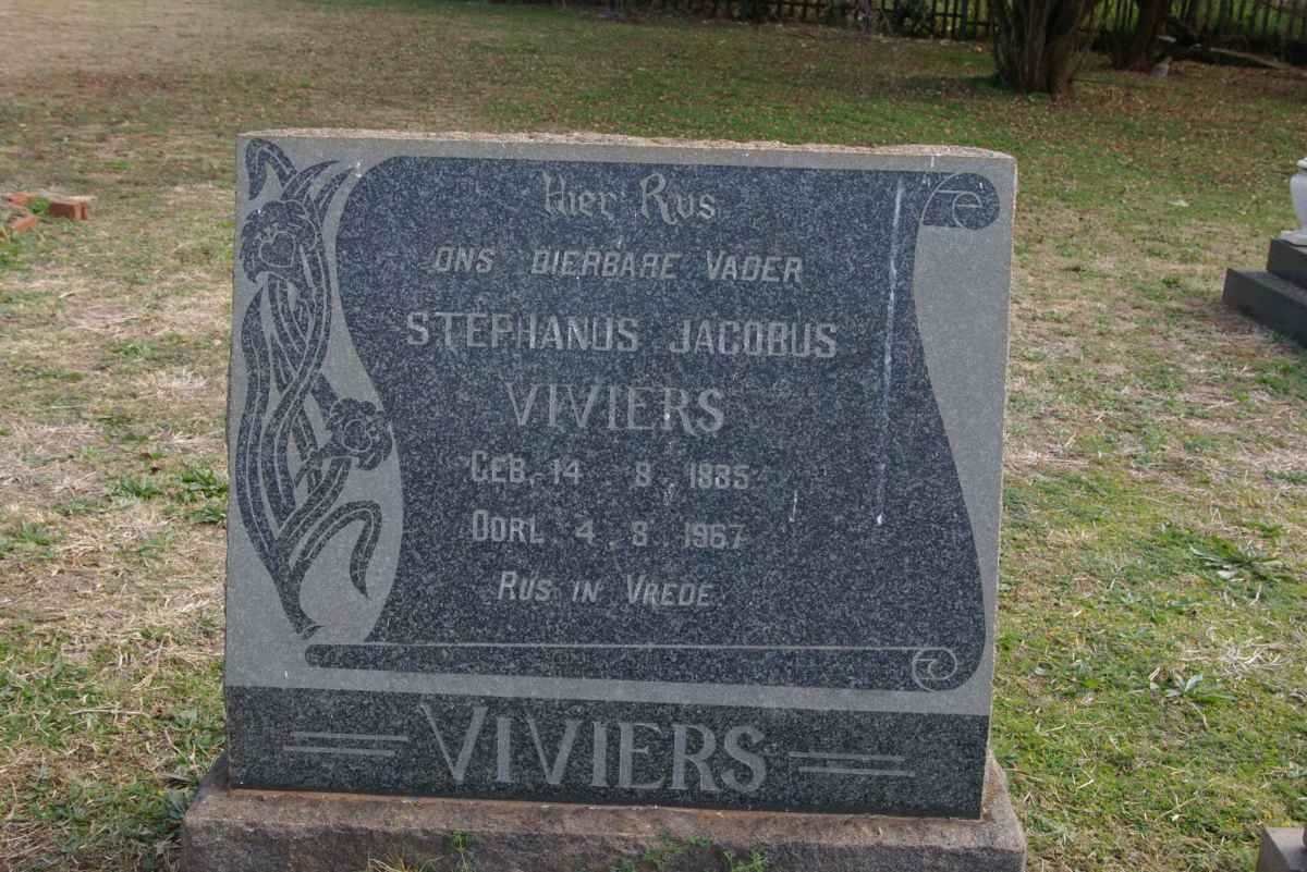 VIVIERS Stephanus Jacobus 1885-1967