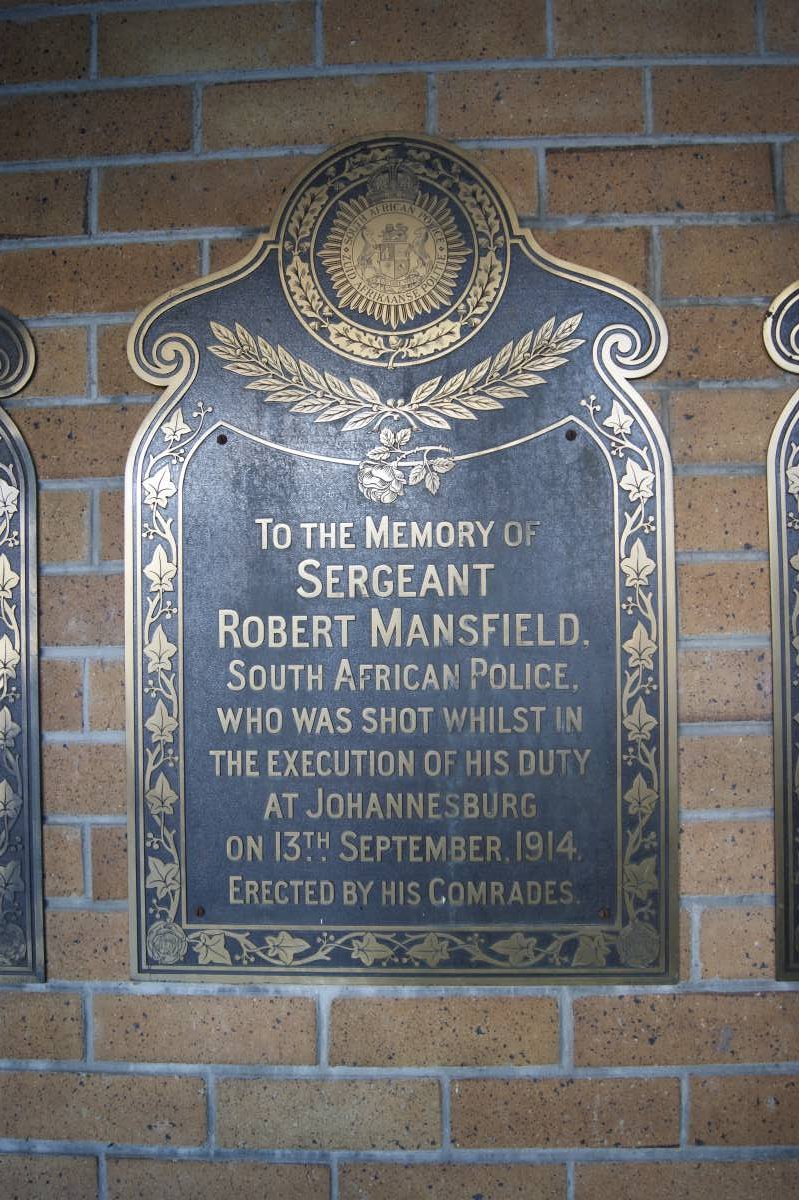 MANSFIELD Robert -1914