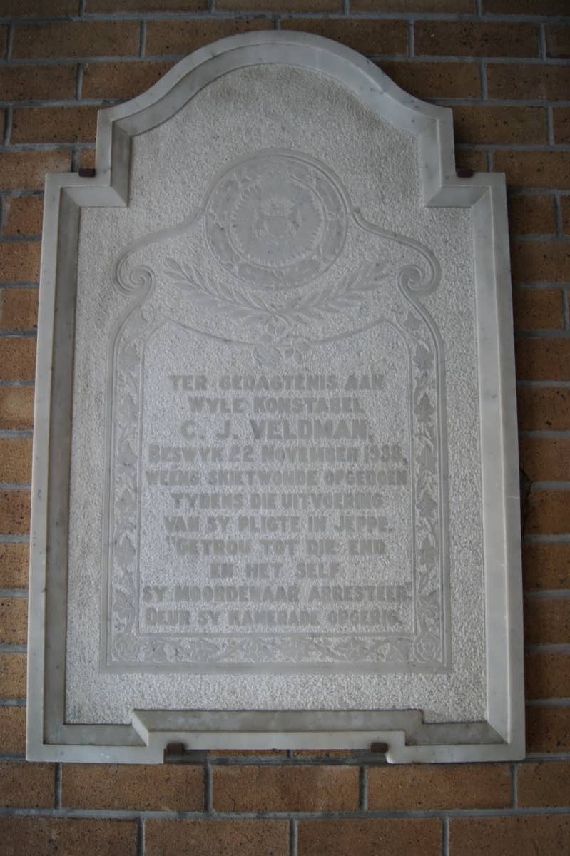 VELDMAN C.J. -1938