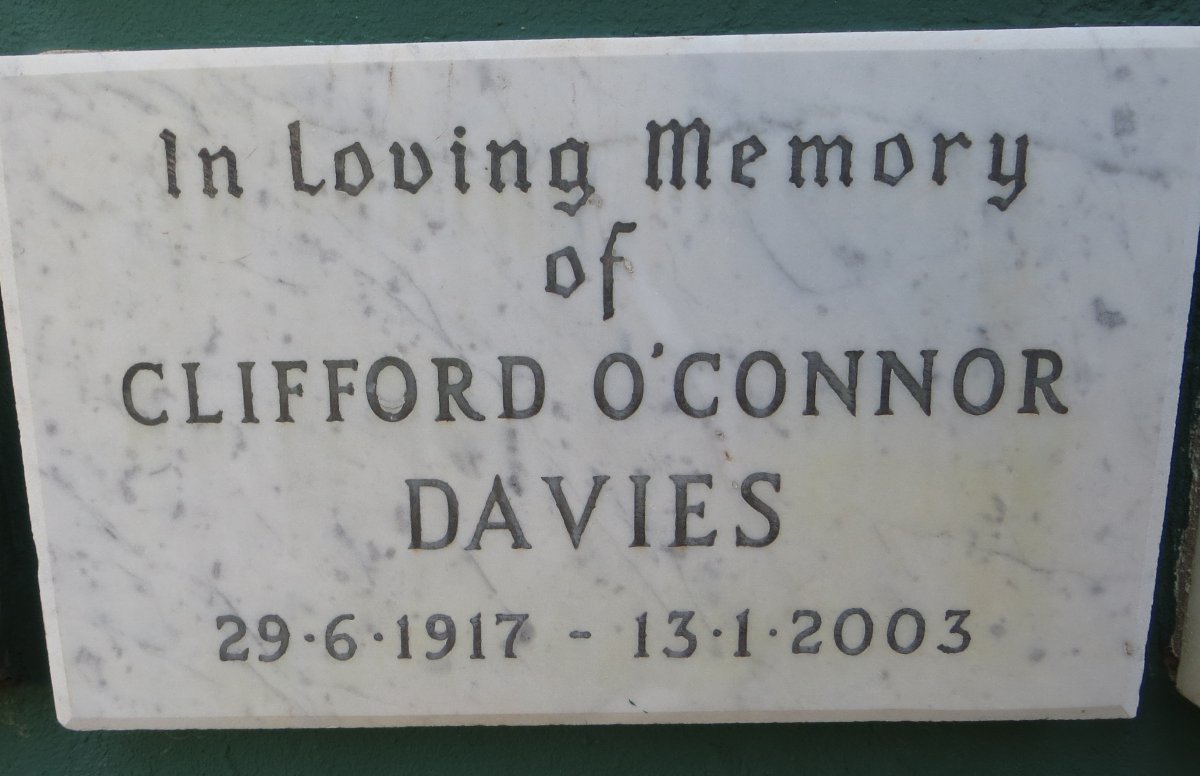 DAVIES Clifford O'Connor 1917-2003