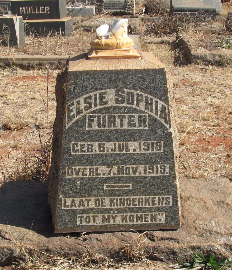 FURTER Elsie Sophia 1919-1919