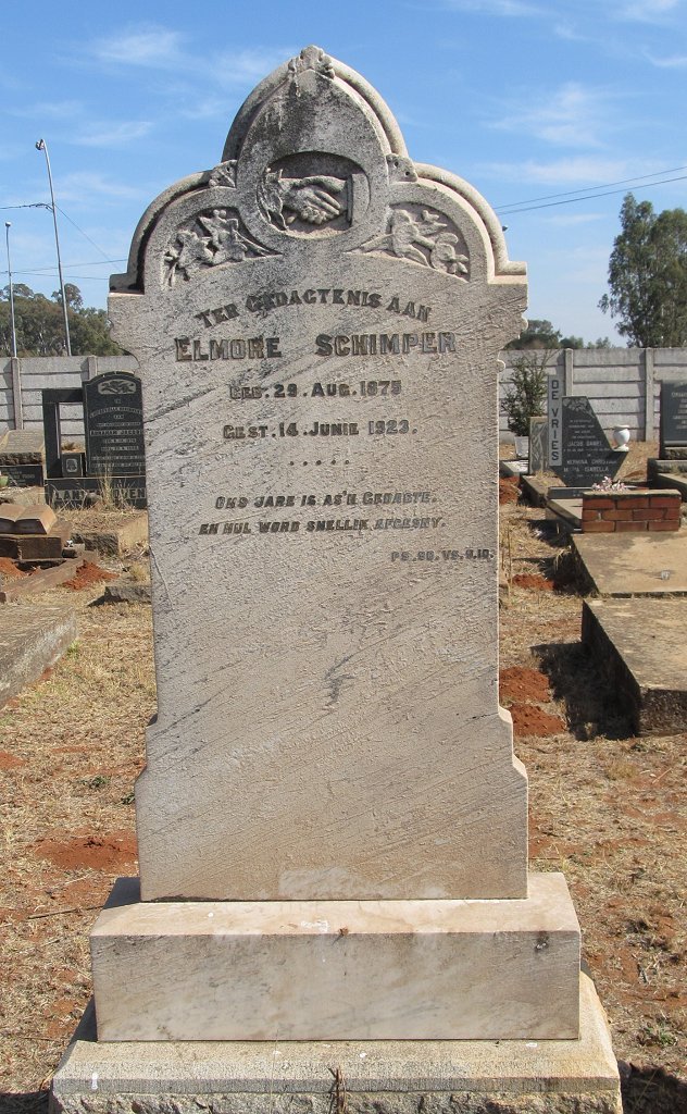 SCHIMPER Elmore 1875-1923
