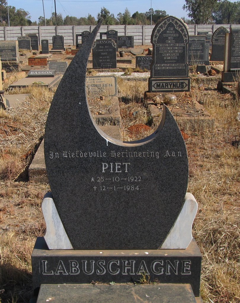 LABUSCHAGNE Piet 1922-1984