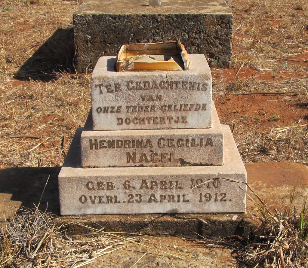 NAGEL Hendrina Cecilia 1910-1912