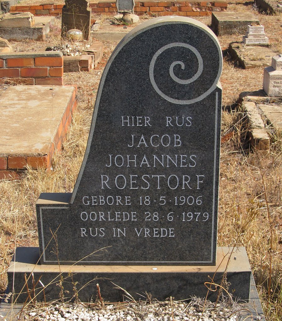 ROESTORF Jacob Johannes 1906-1979
