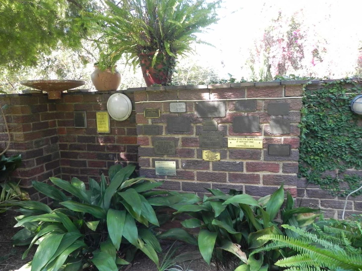 1. Memorial wall
