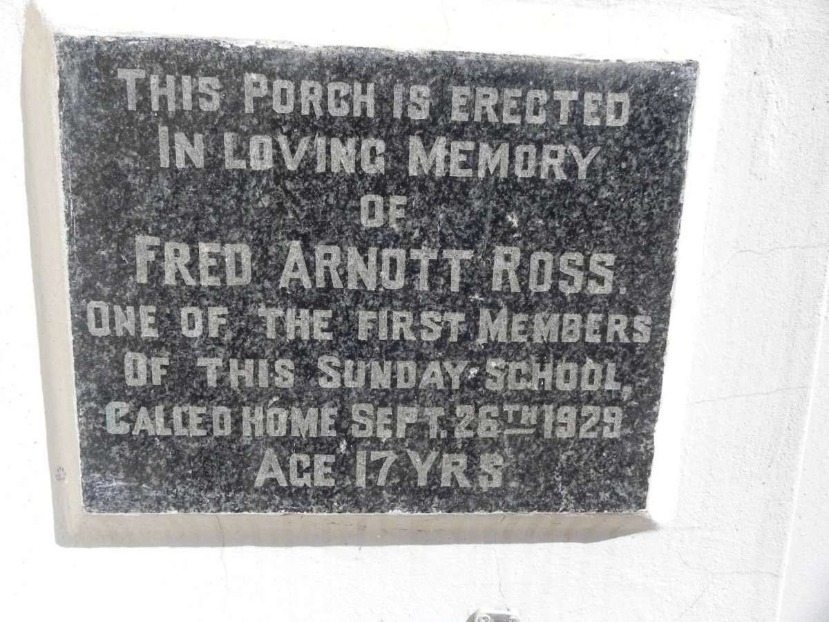 ROSS Fred Arnott -1929