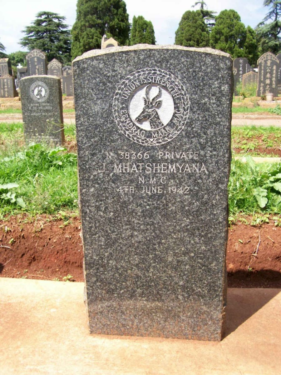 MHATSHEMYANA J. -1942