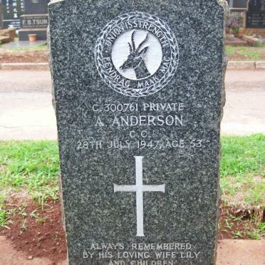 ANDERSON A. -1947