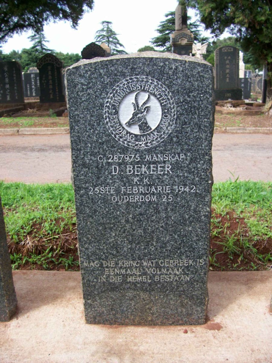 BEKEER D. -1942