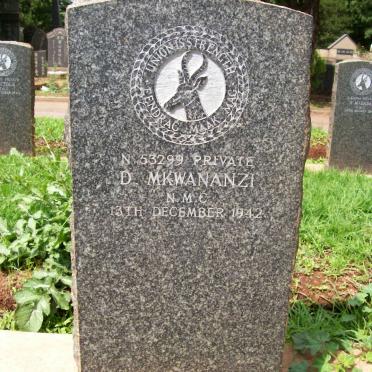 MKWANANZI D. -1942