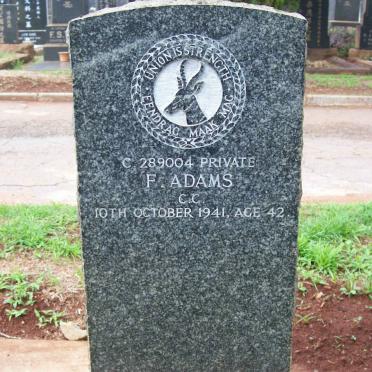 ADAMS F. -1941