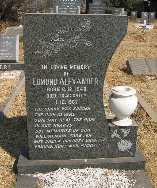 ALEXANDER Edmund 1940-1967