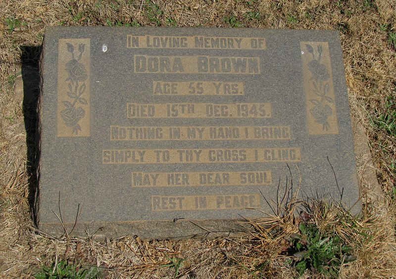 BROWN Dora -1945 