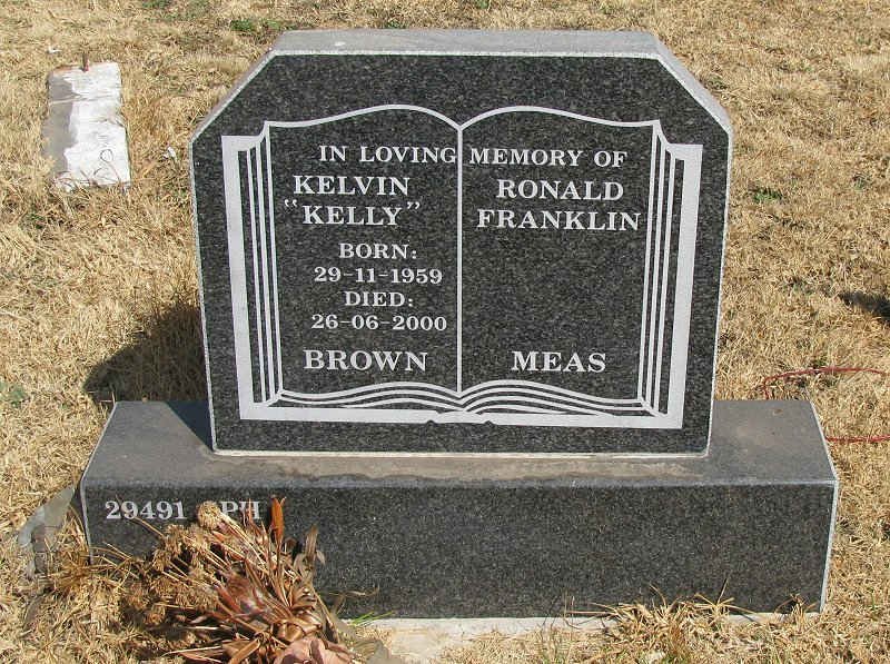 BROWN Kelvin 1959-2000 :: MEAS Ronald Franklin