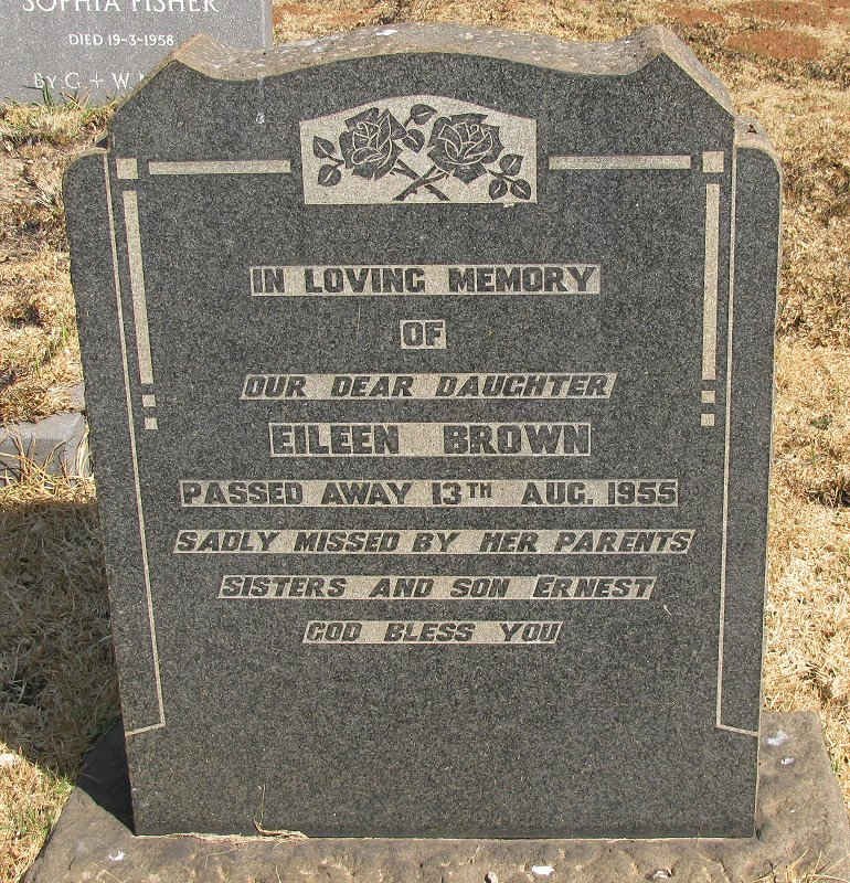 BROWN Eileen -1955