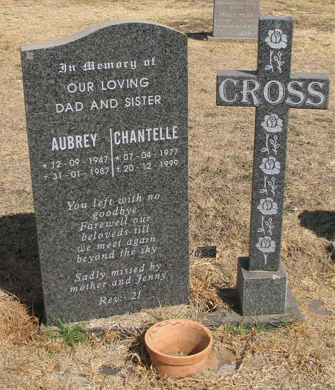 CROSS Aubrey 1947-1987 &amp; Chantelle 1977-1999