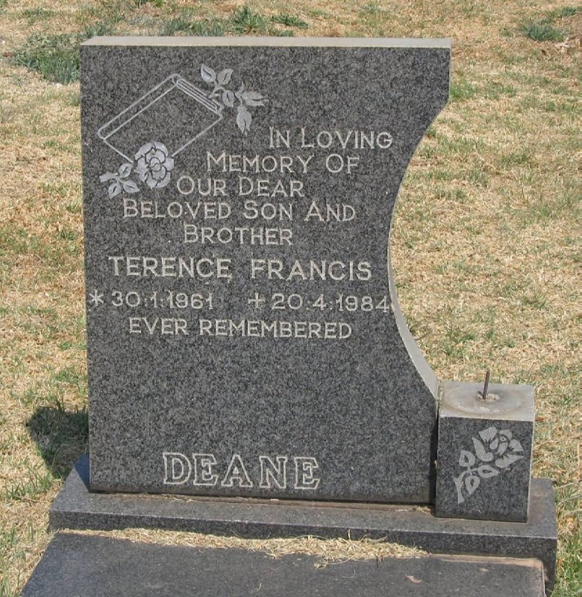DEANE Terence Francis 1961-1984