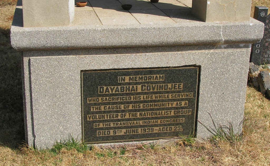 GOVINDJEE Dayabhai -1939