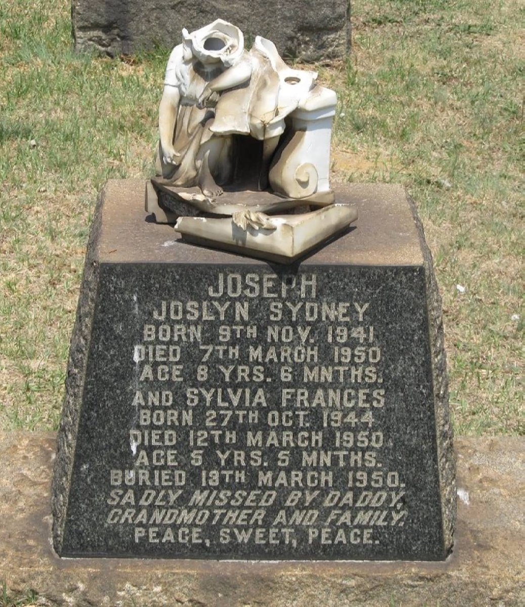 JOSEPH Joslyn Sydney 1941-1950 :: JOSEPH Sylvia Frances 1944-1950
