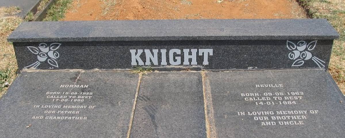 KNIGHT Norman 1925-1990 :: KNIGHT Neville 1963-1984