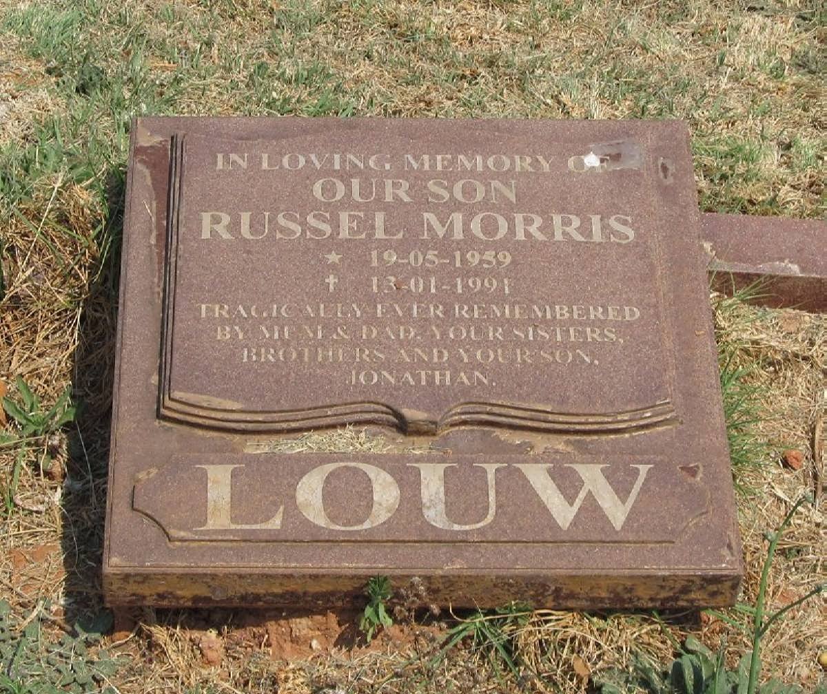 LOUW Russel Morris 1959-1991