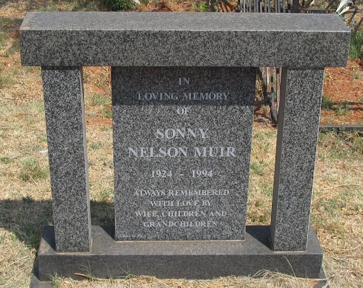 MUIR Sonny Nelson 1924-1994