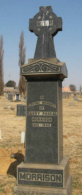 MORRISON Harry Pascal 1913-1949