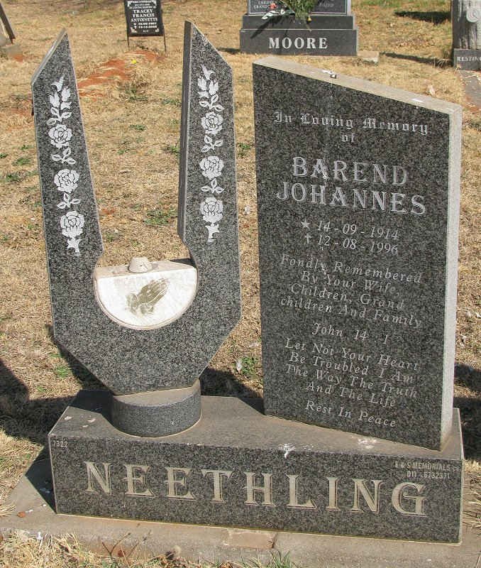 NEETHLING Barend Johannes1914-1996