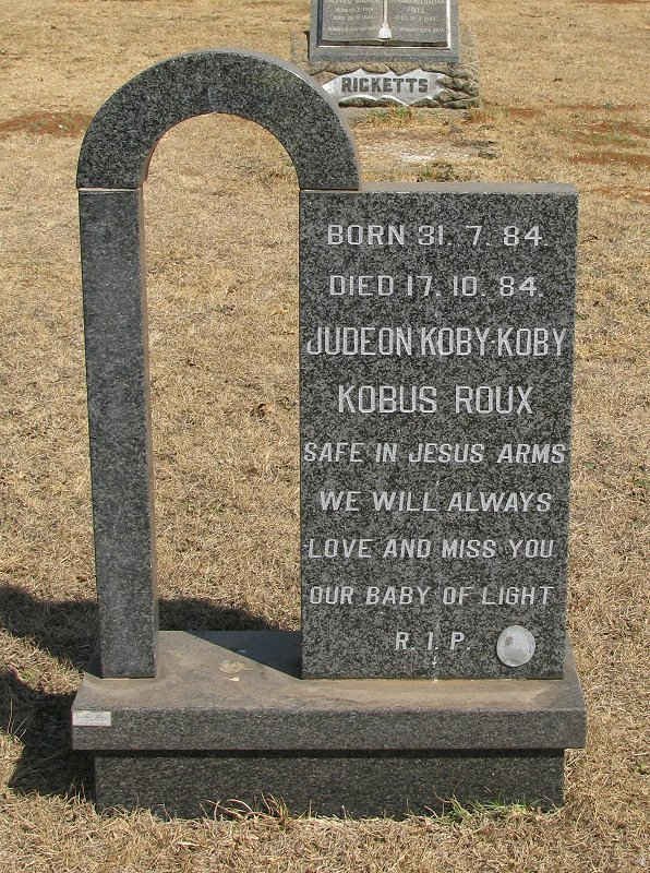 ROUX Judeon Koby-Koby Kobus 1984-1984
