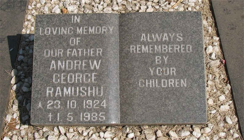 RAMUSHU Andrew George 1924-1985