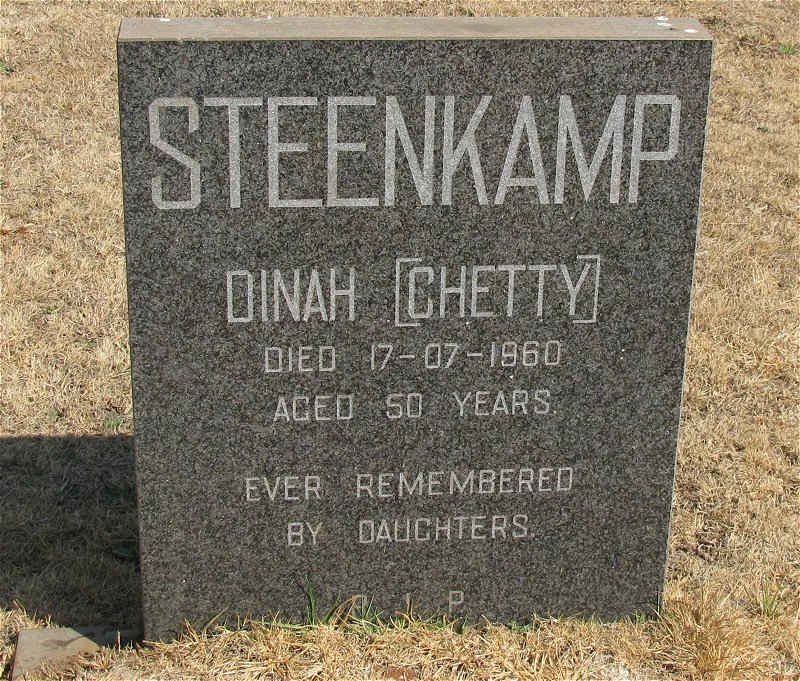STEENKAMP Dinah - 1960