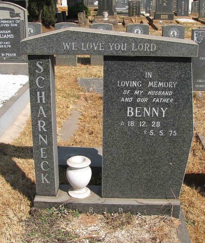 SCHARNECK Benny 1928-1975